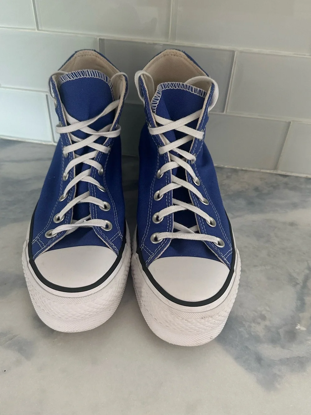 Converse Women’s Chuck Taylor All Star Platform Lift High Top Sneakers size 7 - Picture 5 of 12